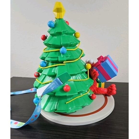 Busch Gardens 2023 Elmo Christmas Tree Present Holiday Popcorn Bucket NEW - Picture 8 of 12